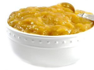 Homemade Chunky Applesauce