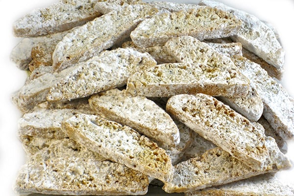 Skinny Poppy Seed Biscotti