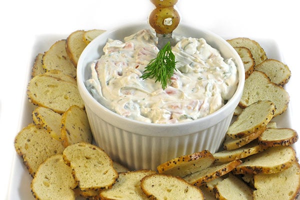 Skinny Smoked Salmon Dip