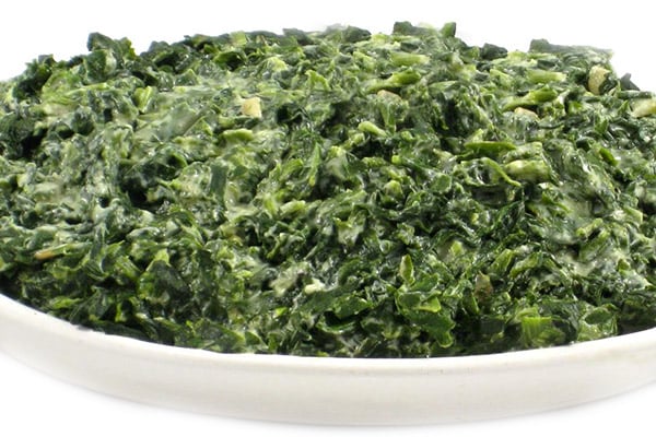creamed-spinach | Skinny Kitchen Rich and Dreamy, Skinny Creamed Spinach