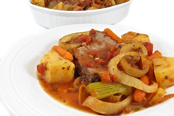Skinny, Hearty, Italian-Style Pot Roast