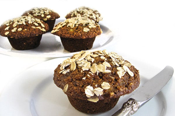 Fresh and Healthy Apple Bran Muffins