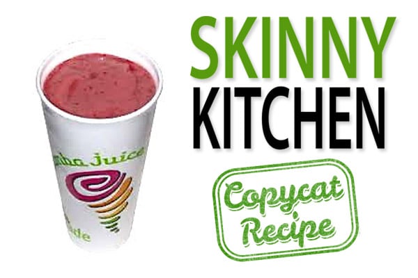 My Home Version of Jamba Juice’s Banana Berry Smoothie