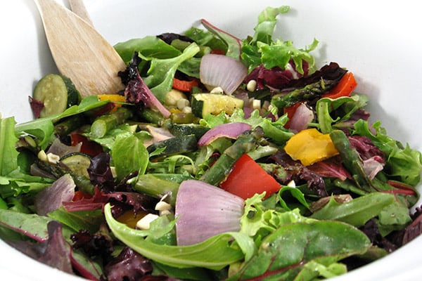 The Season’s Best Fresh Roasted Vegetable Salad