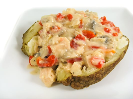Chicken à la King, a Classic Made Skinny