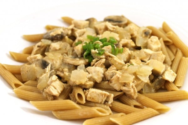 Low Fat and Dreamy, Chicken Stroganoff