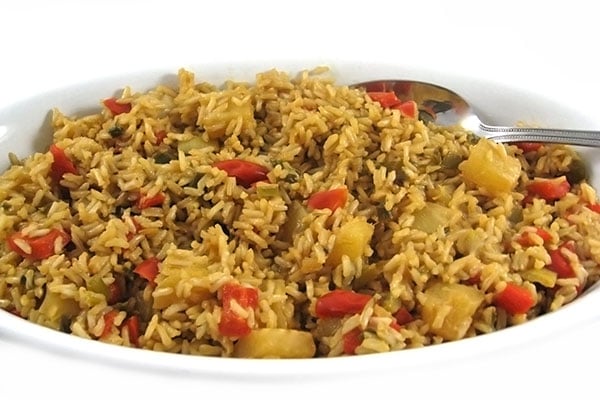 Simple to Make and Very Healthy, Pineapple Brown Rice