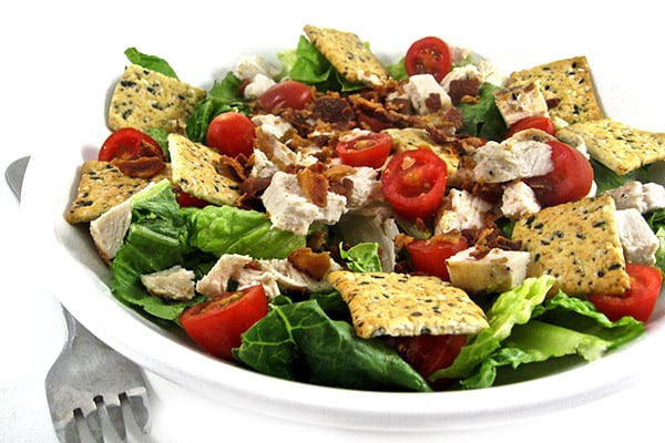 Skinny Chicken Caesar BLT, Main Course Salad