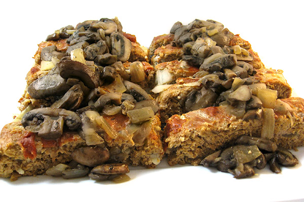 Skinny Turkey Meatloaf with Mushroom Sauce
