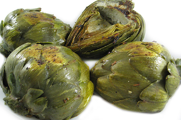 Artichokes in Low Fat Garlic Butter