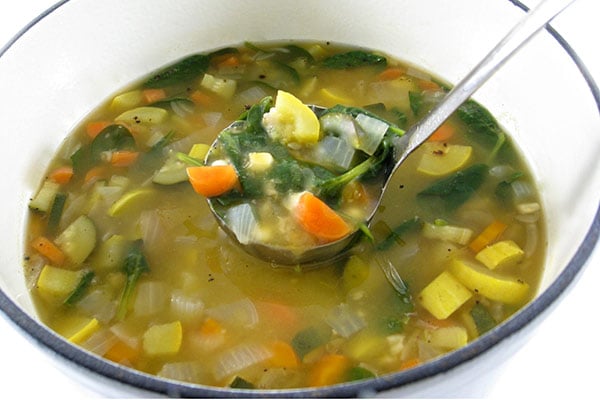 Nutritious, Vegetable Barley Soup