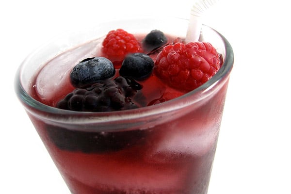 pom-green-tea-1 | Skinny Kitchen Iced Green Tea and Pomegranate Juice