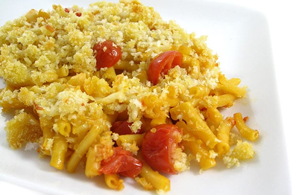 Low Fat Three Cheese Mac and Cheese, Made From a Box But Healthier