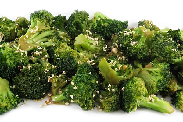 IMG_2721 | Skinny Kitchen Garlic Sesame Broccoli Stir Fry Side Dish