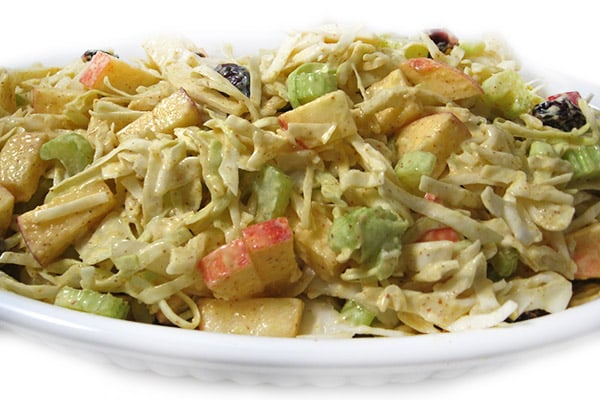 Fabulous Fall Skinny Coleslaw