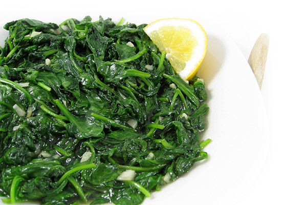 garlic-spinach | Skinny Kitchen Super Healthy, Garlic Sauteed Spinach (Keto)