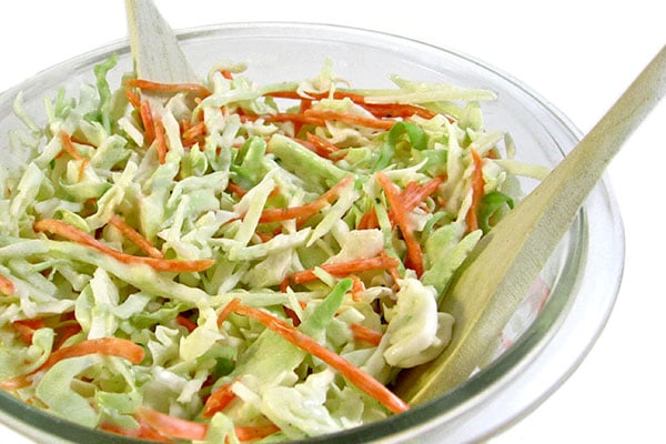 Simply, Skinny Crunchy Slaw