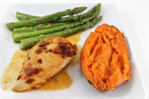 chicken sweet potato asparagus