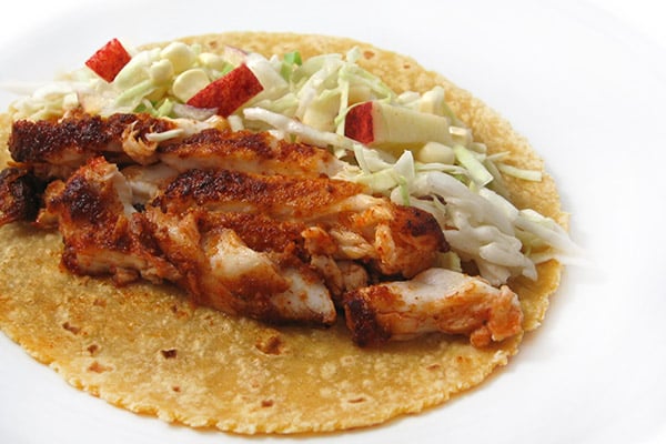 Skinny Fish Tacos in Under 20 Minutes