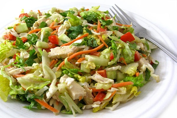 ﻿Skinny, Crunchy, Vietnamese Chicken Salad