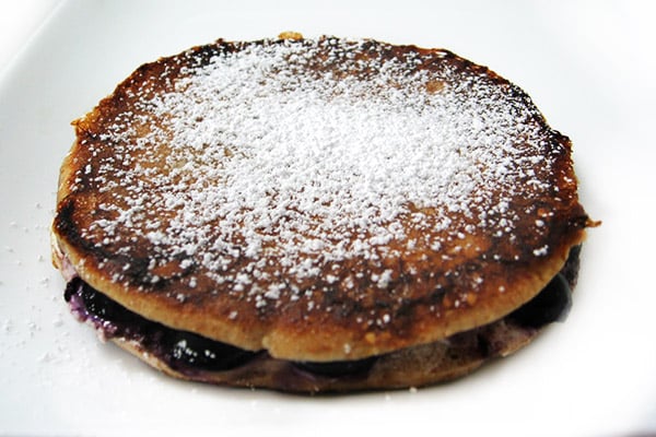 Skinny Blueberry Stuffed French Toast