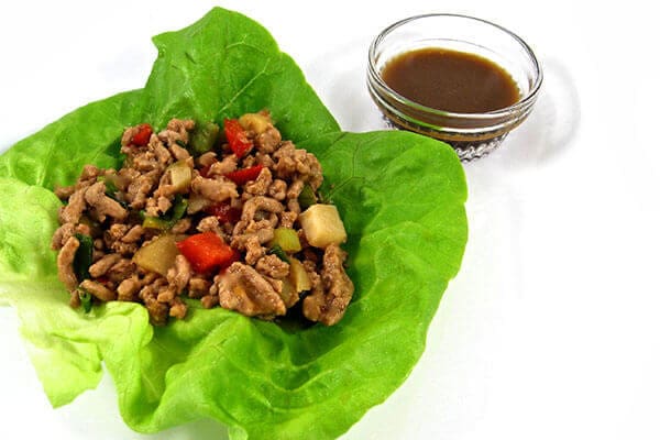Low Carb Chicken Lettuce Wraps