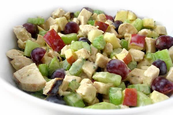Skinny Waldorf Chicken Salad