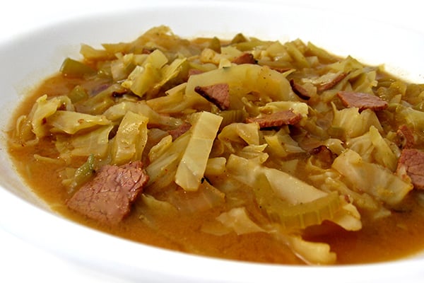 Sensational Skinny Reuben Soup