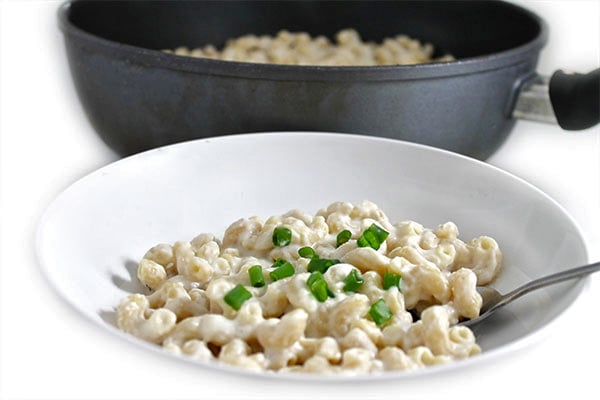 Skinny Alfredo Macaroni and Cheese