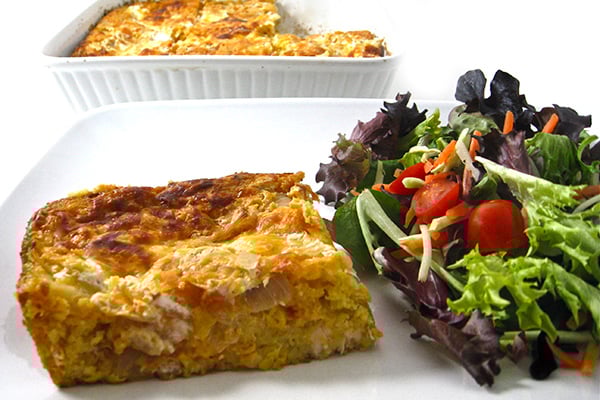 Skinny Mexican Style Chicken and Cornbread Casserole