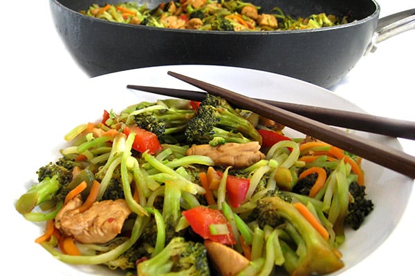 Skinny Chicken and Broccoli Stir-Fry