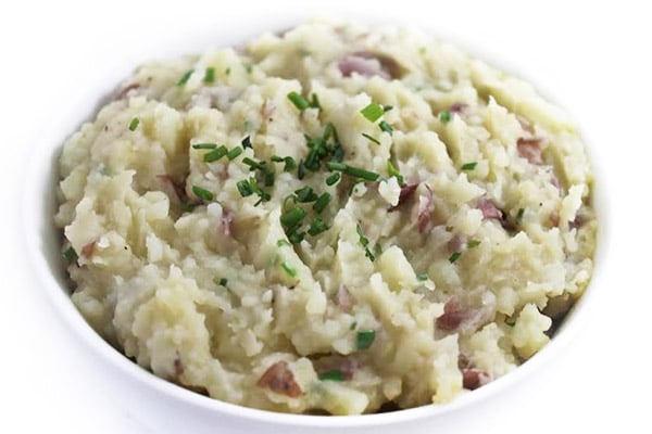 Skinny Garlic Mashers (Dairy-Free, Gluten-Free)