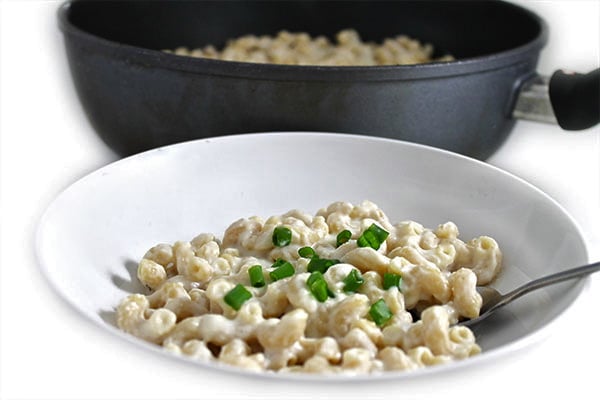 Skinny Alfredo Macaroni and Cheese