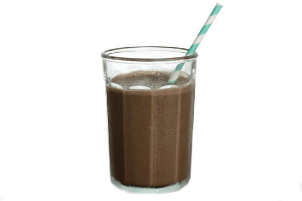 Skinny Frozen Hot Chocolate (3 ingredients)