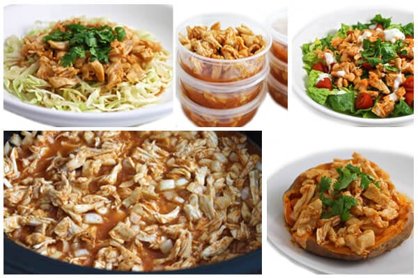 Crock-Pot Honey Sriracha Shredded Chicken