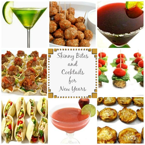 Skinny Bites and Cocktails for New Years