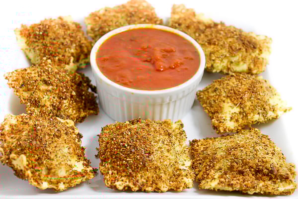Irresistible Air Fryer Fried Ravioli