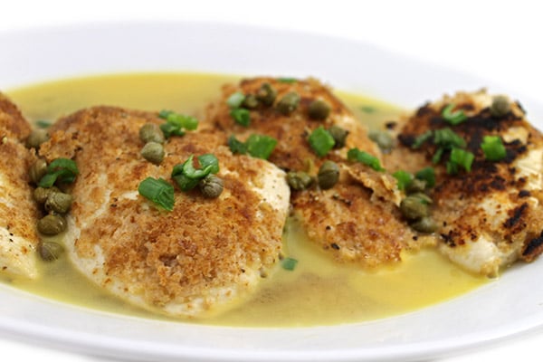 Chicken Piccata Made Skinny