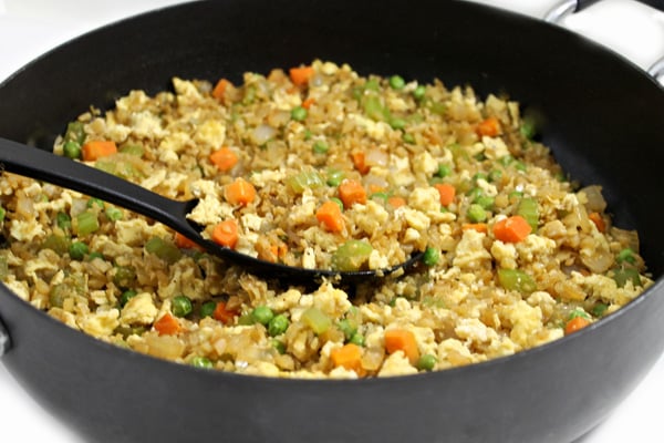 Panda’s Fried Rice with Cauliflower Rice (Copy-Cat)