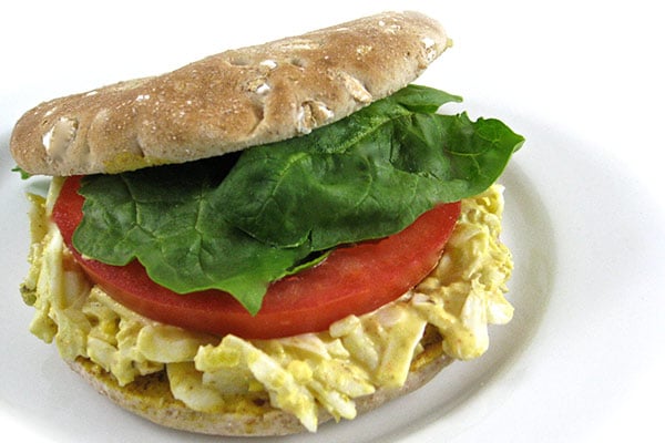 Simple, Tasty and Skinny, Egg Salad Sandwich