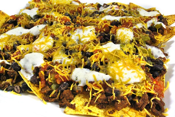 Skinnylightful Nachos Supreme