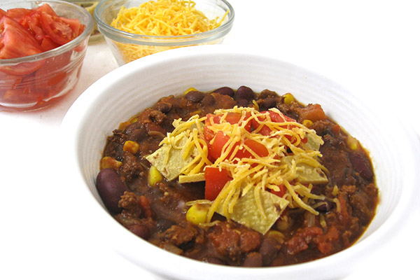 taco-chili2 | Skinny Kitchen Skinny Taco Chili (Crock-pot or Stove-top)