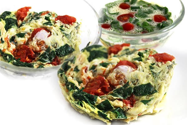 2 Minute, Microwave Skinny Omelette