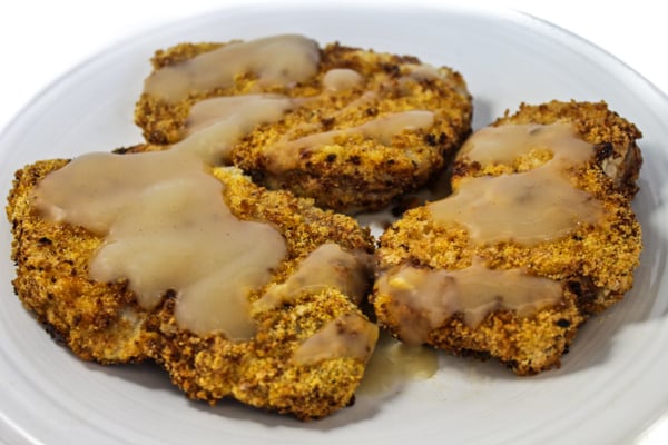 chicken fried pork-photo | Skinny Kitchen Chicken Fried Pork Chops, Skinnyfied (Air-Fryer)