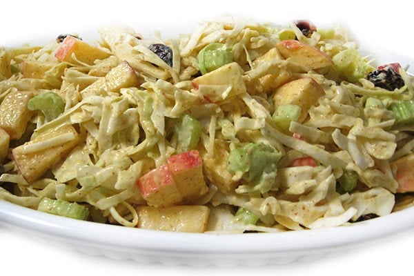 Fabulous Fall Skinny Coleslaw