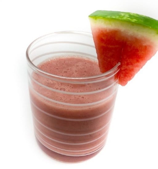 Fresh Watermelon Smoothie (Dairy-free, Gluten-free, Vegan)