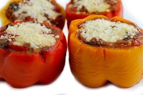 Skinny Italian-Style Stuffed Peppers