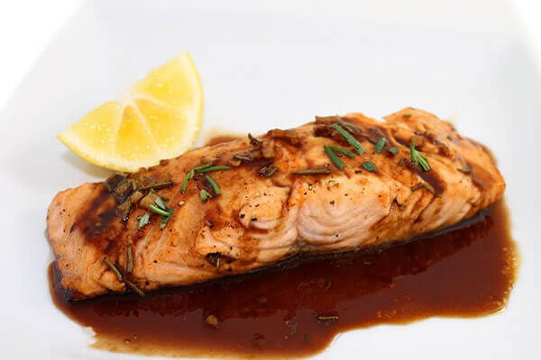 Amazing Balsamic Glazed Salmon