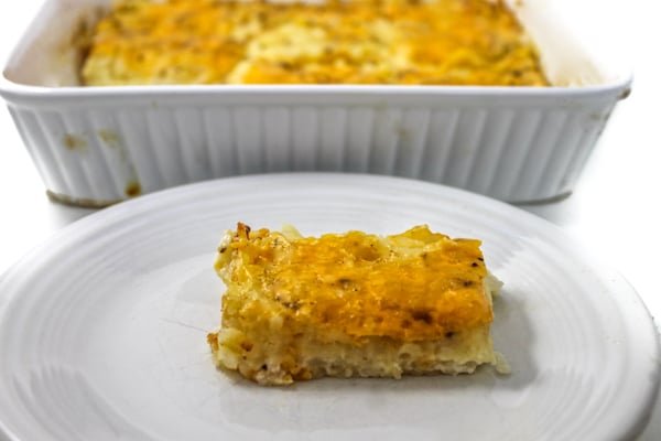 Cracker Barrel Hash Brown Casserole Made Skinny (Copy-Cat)