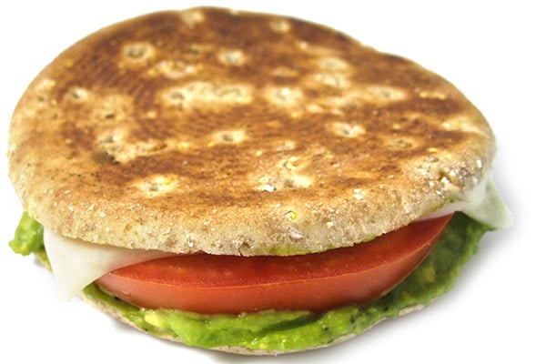 grilled-cheese-and-avocado1-1 | Skinny Kitchen Skinny Grilled Cheese with Avocado and Tomato